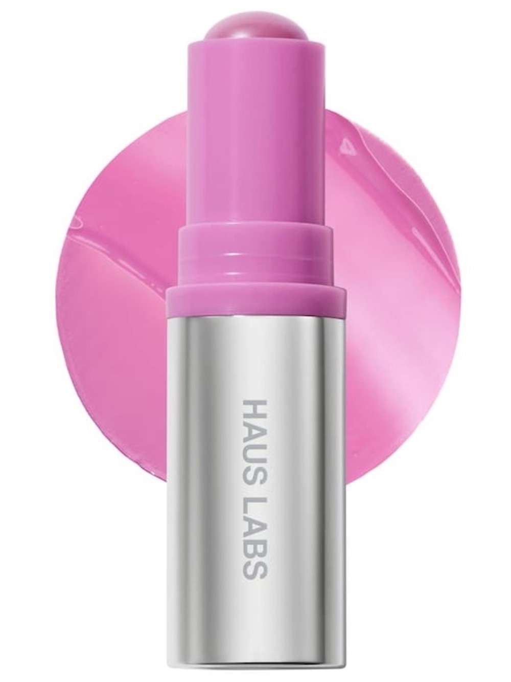 Haus Labs Color Fuse Longwear Hydrating Glassy Lip + Cheek Blush Balm Stick